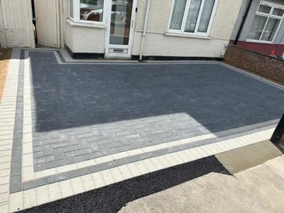 J & d paving black block paving 2 Essex
