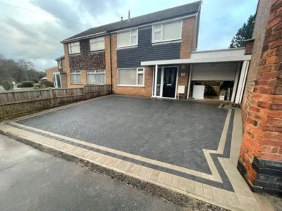 J & d paving black block paving 4 Essex
