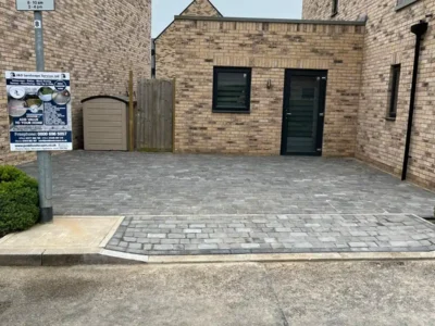 J & d paving gray block paving 10 Essex