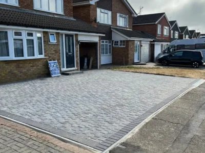 J & d paving gray block paving 5 Essex