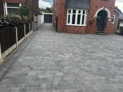 J & d paving gray block paving 8 Essex