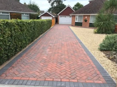 J & d paving red blocks 2 Essex