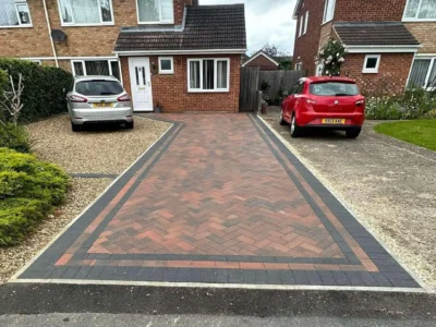 J & d paving red blocks 4 Essex
