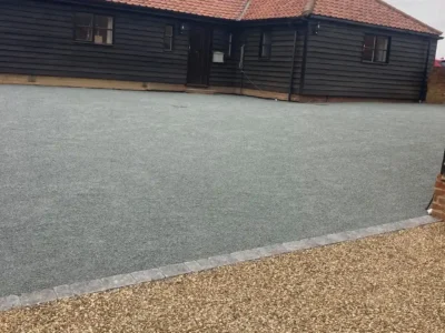 J and d paving surfacing drive after Essex